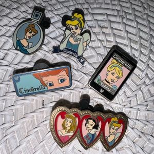 Disney Trading Pin : Cinderella set